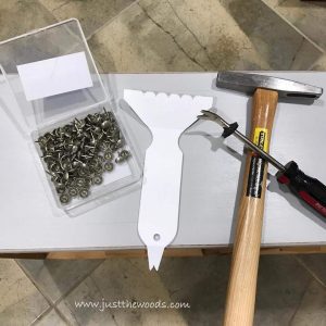 upholstery-tools, how to add upholstery tacks to furniture