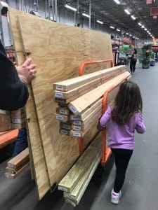 wood-supplies, not daddys shed, playhouse