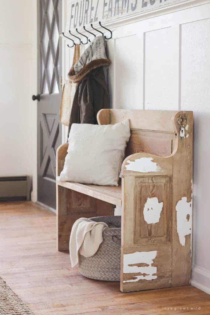 Repurposed, Upcycled & DIY Benches by Just the Woods