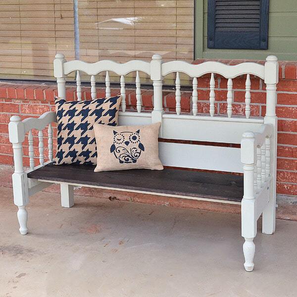 upcycled bench ideas, diy benches, how to make a bench