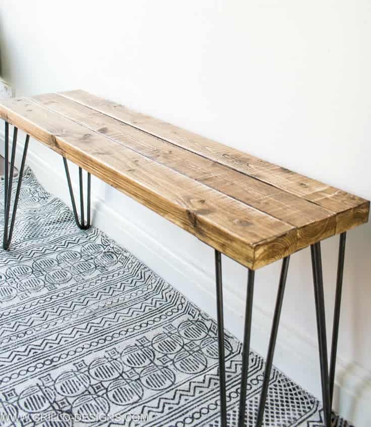 simple bench ideas, how to make a bench, easy diy benches