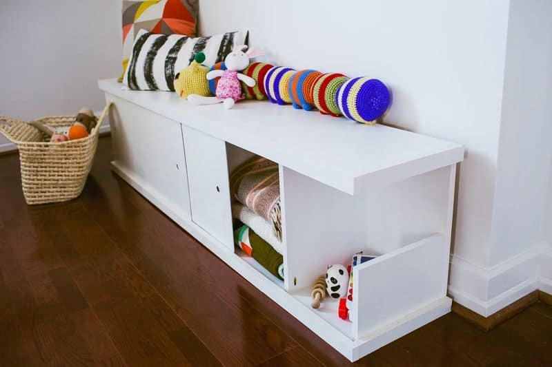 diy bench with storage, diy benches, diy wood bench, storage bench