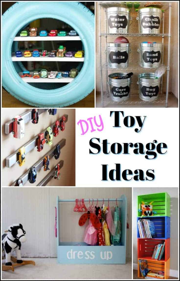 100 Cheap and Easy Toy Storage Ideas - Craftionary