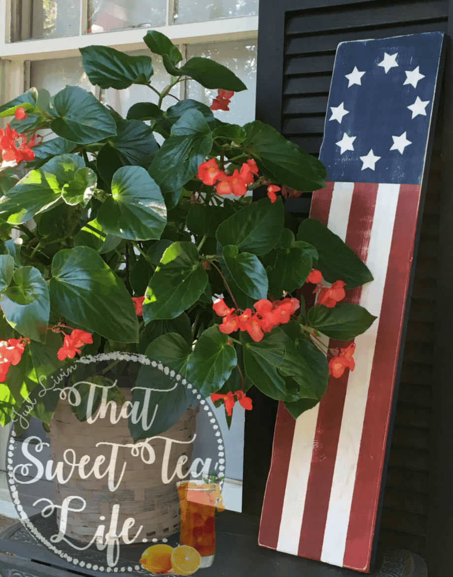 Easy DIY Patriotic Decor for the 4th of July Easy DIY Patriotic Decor for the 4th of July, plank art, american flag, red, white and blue