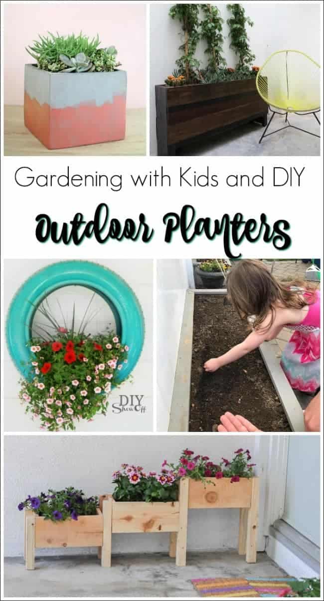 Simple Backyard Gardening with Kids, Simple backyard gardening, garden with kids, growing vegetables and raised garden beds in a small city backyard. 20 DIY outdoor planters. Outdoor planter, outside planters, outdoor plant containers, outdoor plant containers, outdoor garden pots, outdoor planter pots, outdoor plant pots, garden planters, outdoor pots and planters, decorative outdoor planters