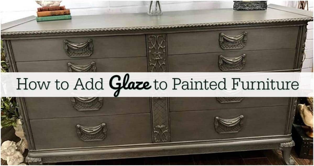How to Glaze Furniture For an Old World Finish by Just the Woods