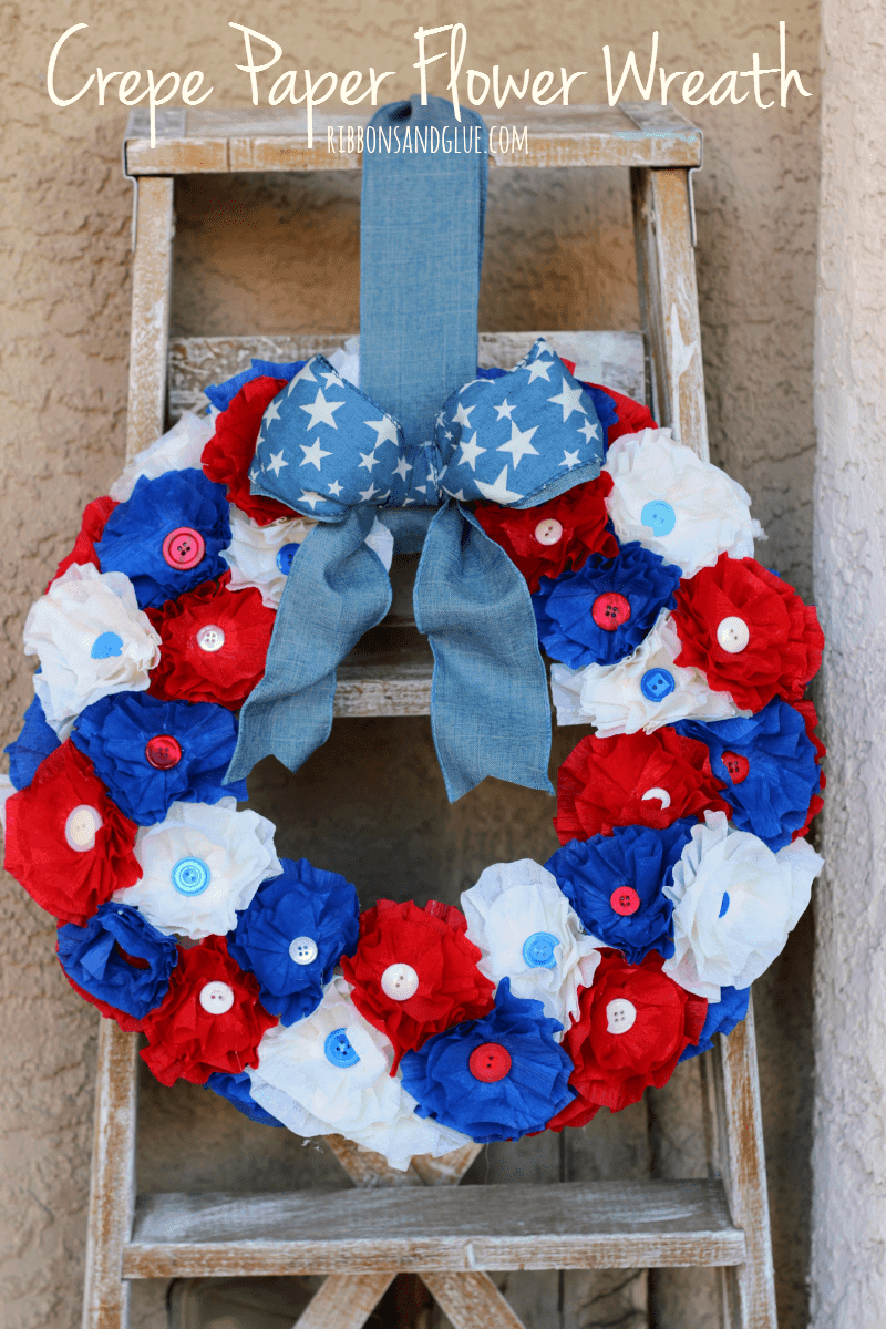Easy DIY Patriotic Decor for the 4th of July, red, white and blue candles, pallet flag, mason jar projects, patriotic door decor, USA sign, mantel decor, porch decor