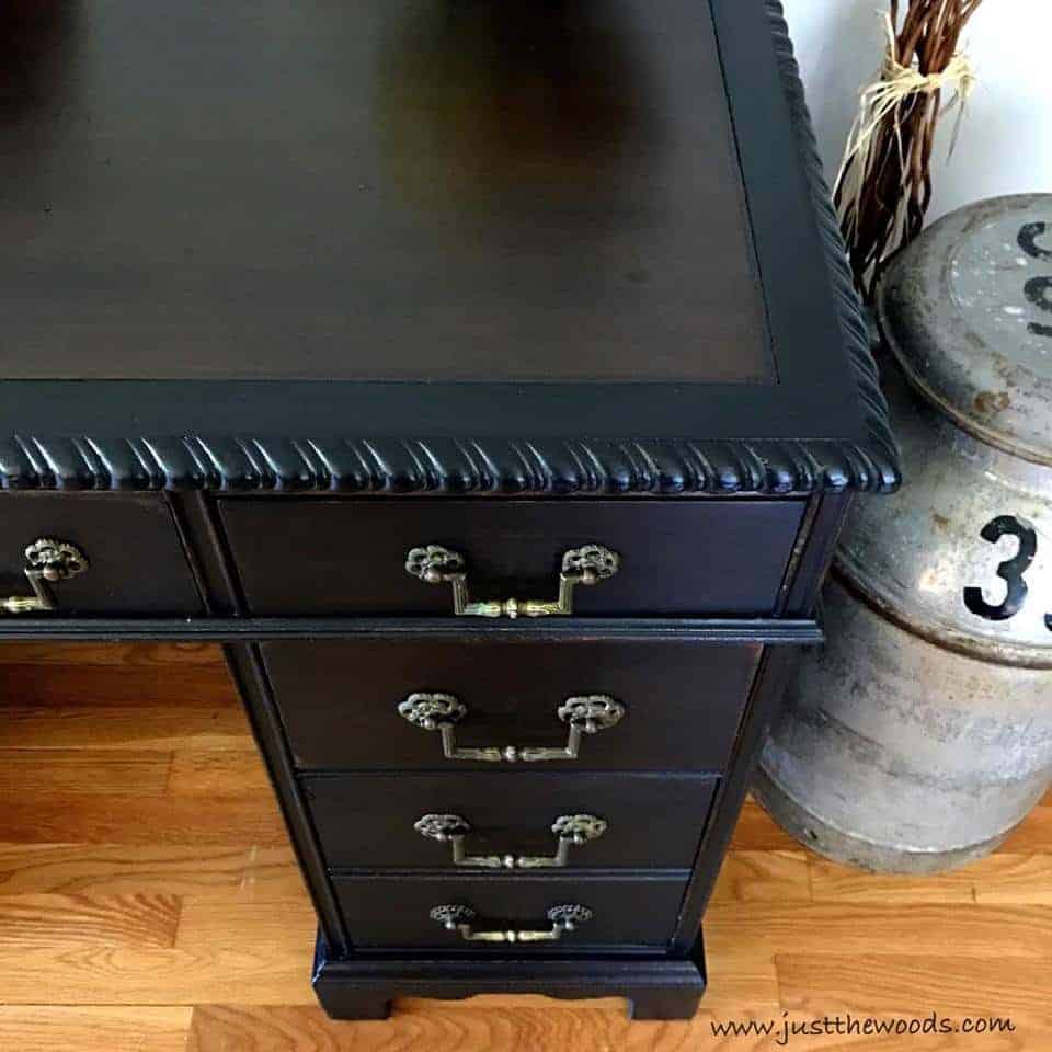Leather top table restoration deals