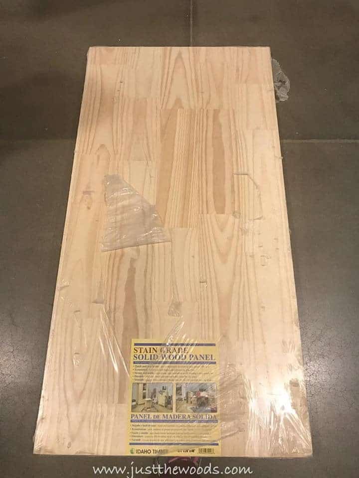 How to Build a New Table Top for Old Furniture, wood panel