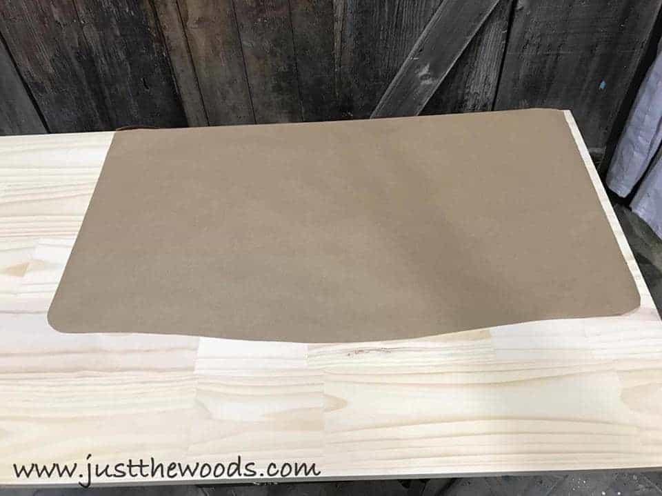 How to Build a New Table Top for Old Furniture, template