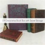 How to Make a DIY Book Box with Secret Storage