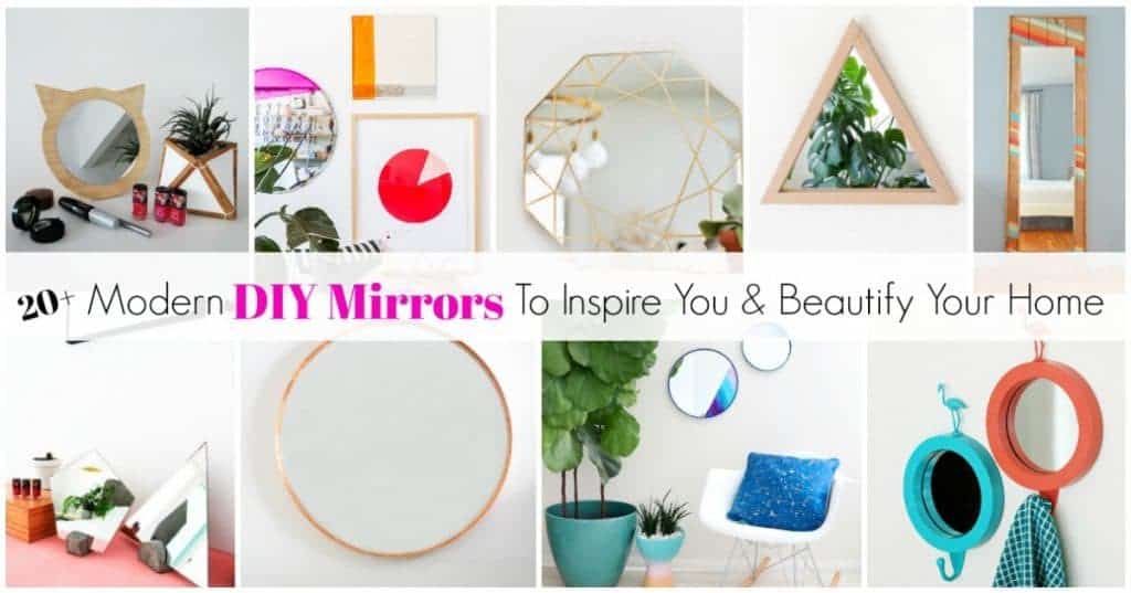 How to Paint a Mirror Frame the Easy Way by Just the Woods