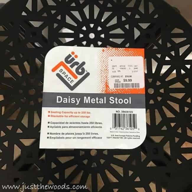 metal stool