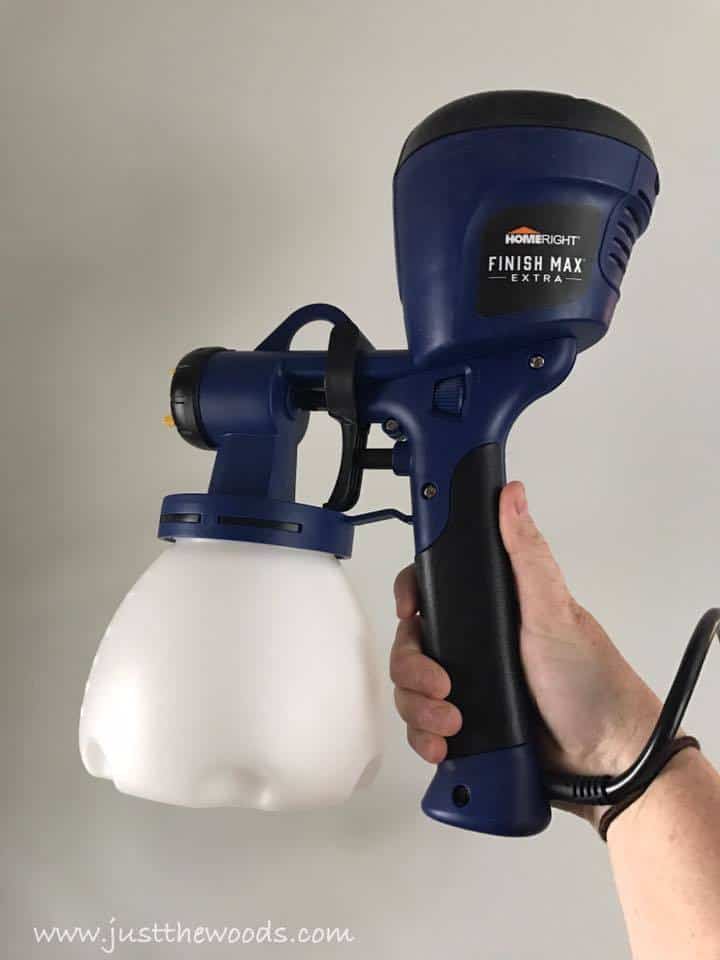 paint sprayer, chalk paint in paint sprayer