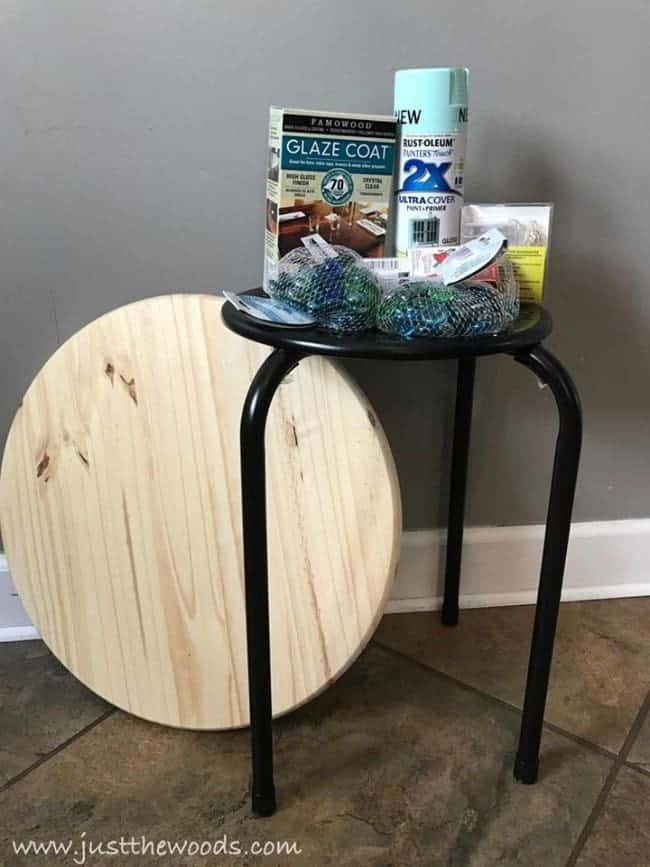 diy supplies, build a mosaic table