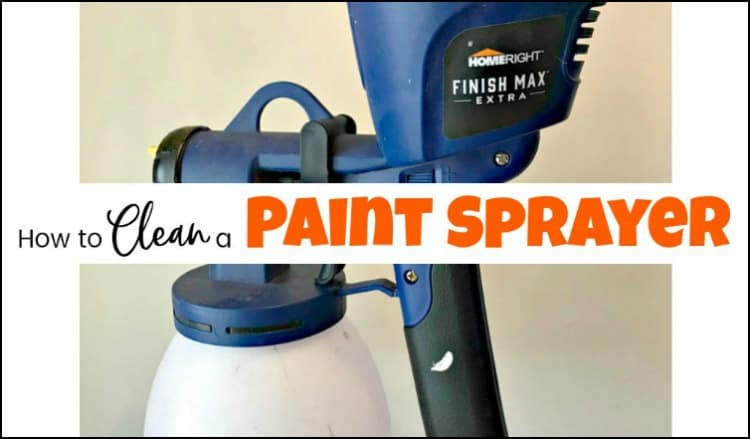 how to clean a paint sprayer, cleaning spray gun, clean paint sprayer, cleaning paint sprayer, easy to clean paint sprayer