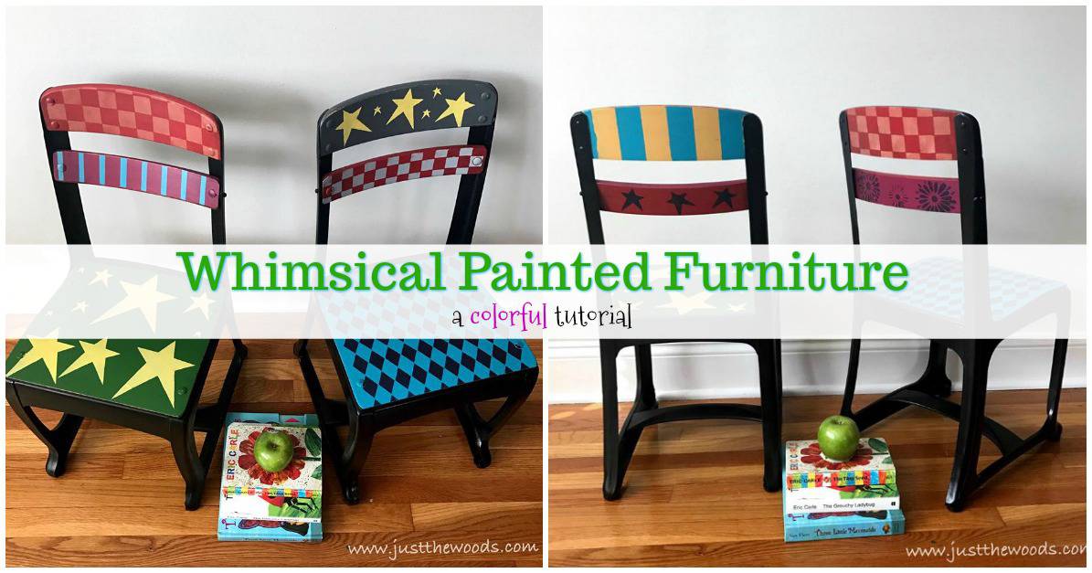 whimsical painted furniture