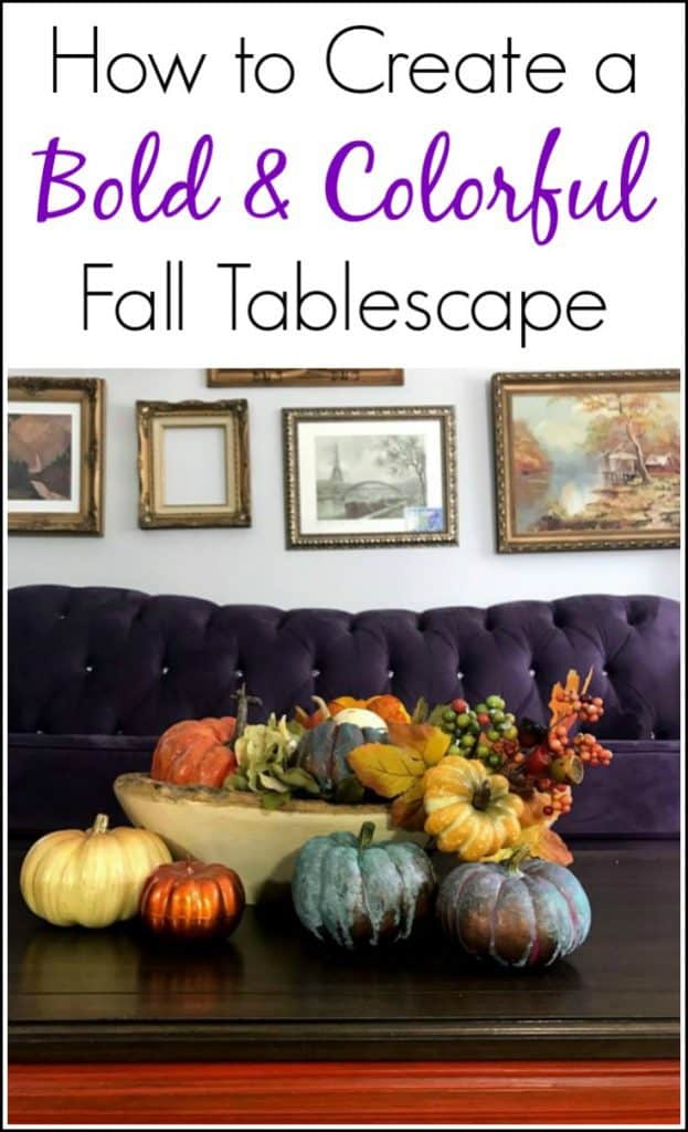 fall tablescape