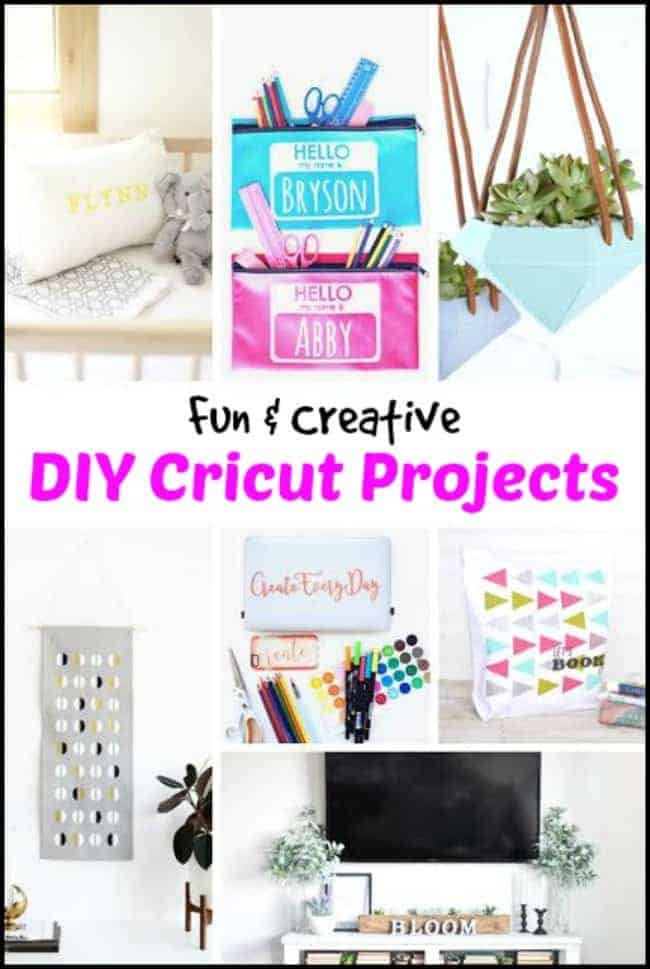 Fun & Creative DIY Cricut Projects - Not Just Stencils