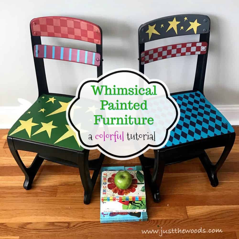 whimsical painted furniture  a colorful makeover you'll love