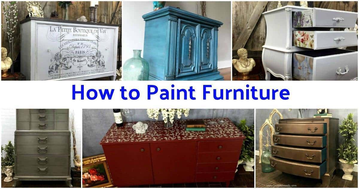 How to Paint Furniture A Beginner's Guide by Just the Woods