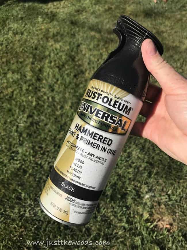 rustoleum spray, hammered bronze paint