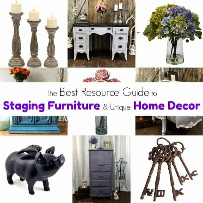 staging painted furniture, home decor