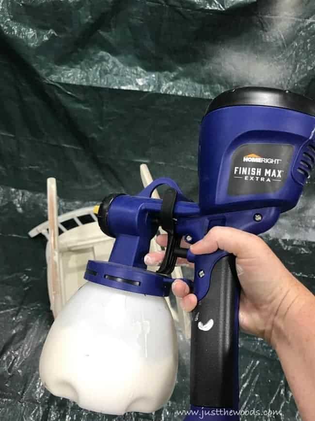 homeright paint sprayer, finish max, spray spindles