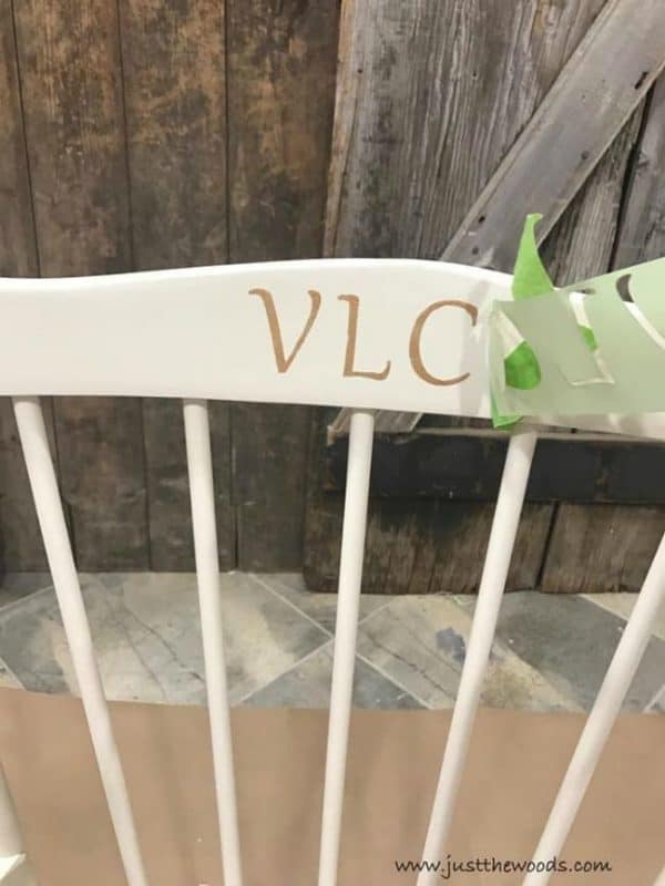 How to Paint a Rocking Chair with Spindles the Easy Way