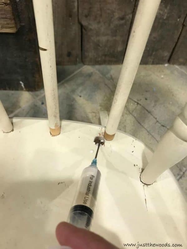 How to Paint a Rocking Chair with Spindles the Easy Way