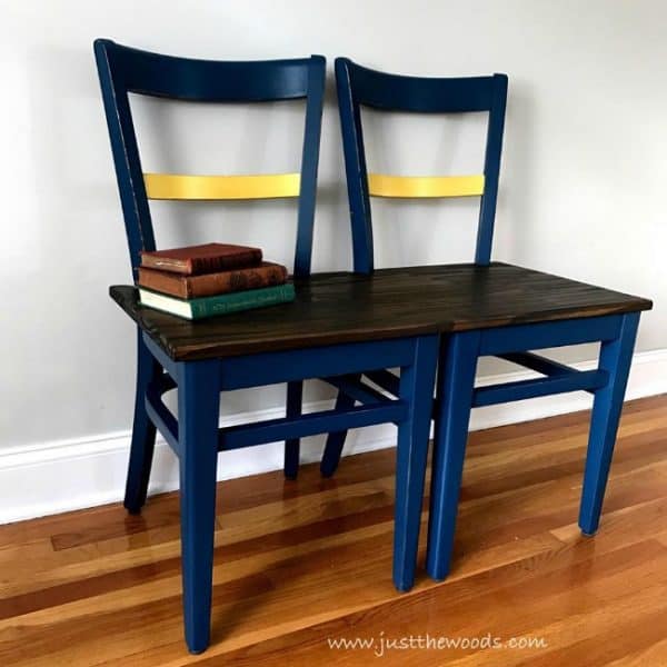 How to Make a DIY Bench from Chairs Repurpose Project