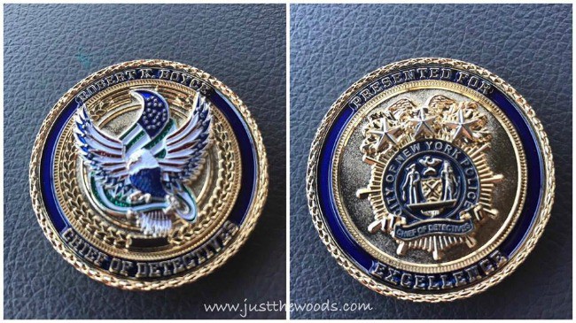 nypd coin, chief of detectives