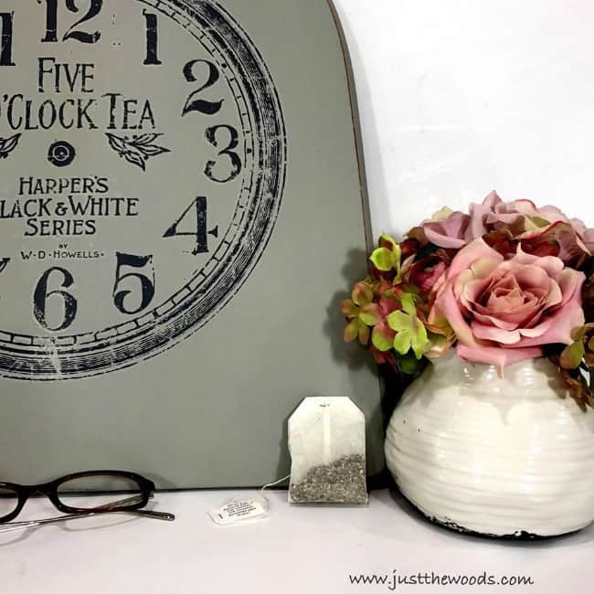 tea time image transfer, iod transfer, decor transfer, image transfer sign, prima marketing, image to wood