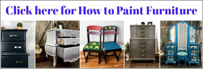 how to paint furniture