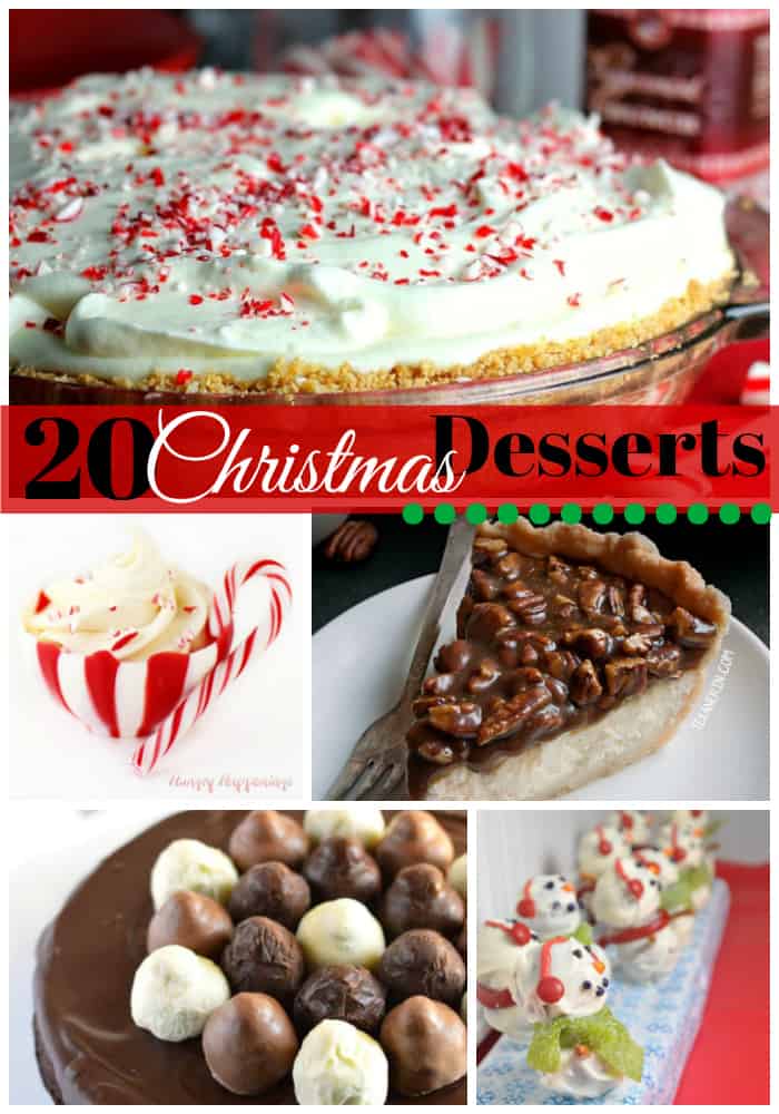 christmas desserts, christmas dessert recipes, christmas cookie recipes, truffles, brownies, pecan pie, 20 Delicious Christmas Desserts to Make Your Mouth Water. Christmas truffles, pie and fudge recipes. Recipes for all of your favorite desserts to satisfy your holiday sweets cravings. #christmasdesserts #holidaydesserts #christmastreats #christmasrecipes