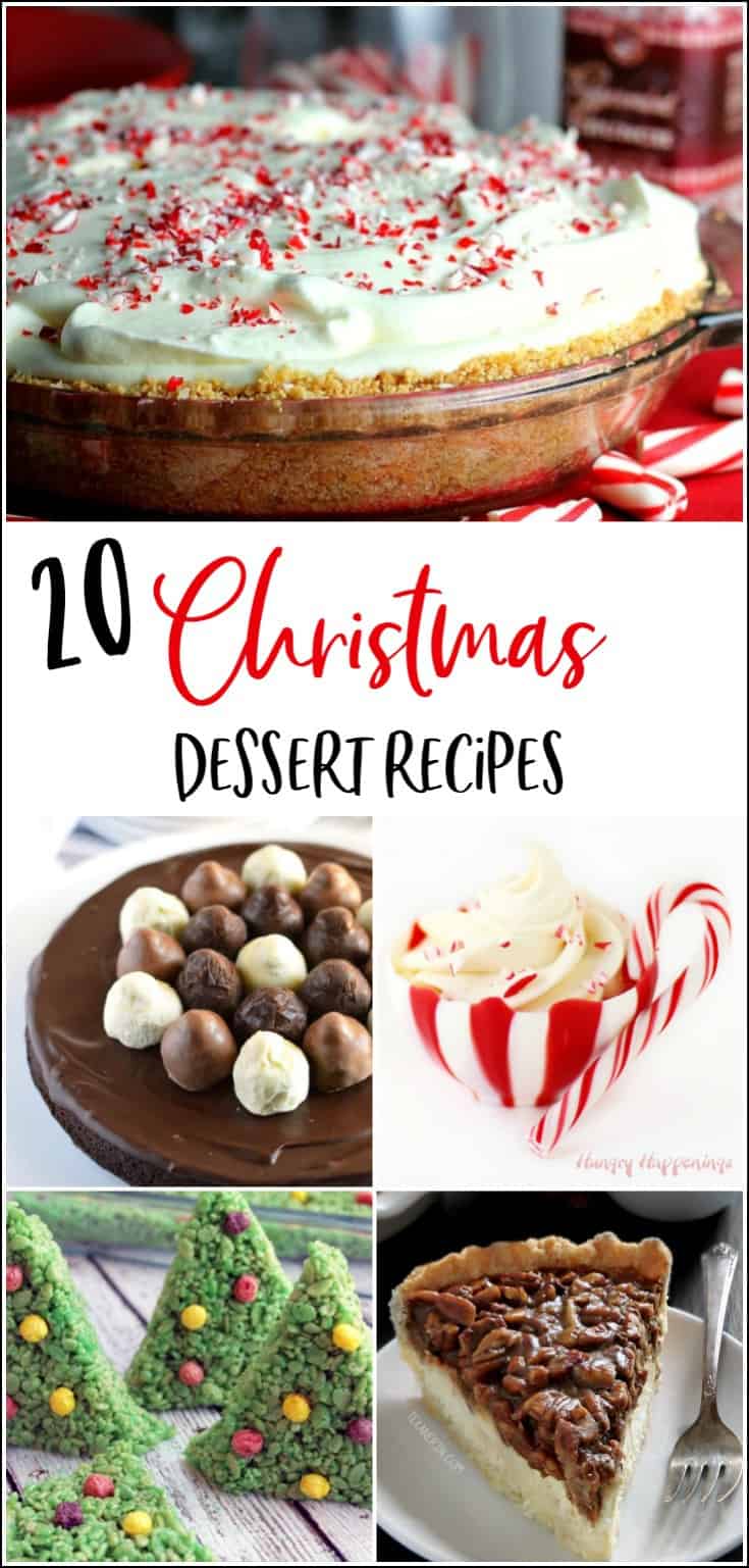 Christmas Dessert Recipes, holiday recipes, holiday desserts, pie recipes