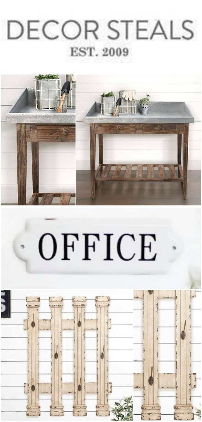 home decor, affordable decor, farmhouse decor, decor steals