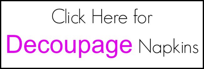 decoupage supplies, decoupage materials, decoupage napkins