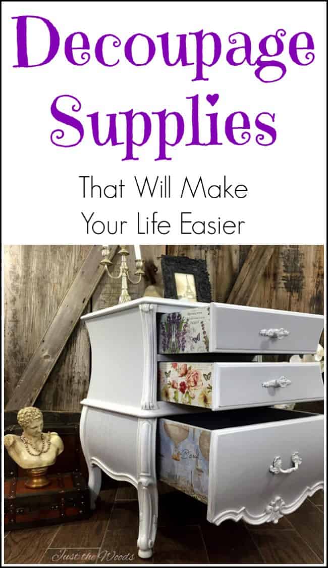 Decoupage Supplies That Will Make Your Life Easier