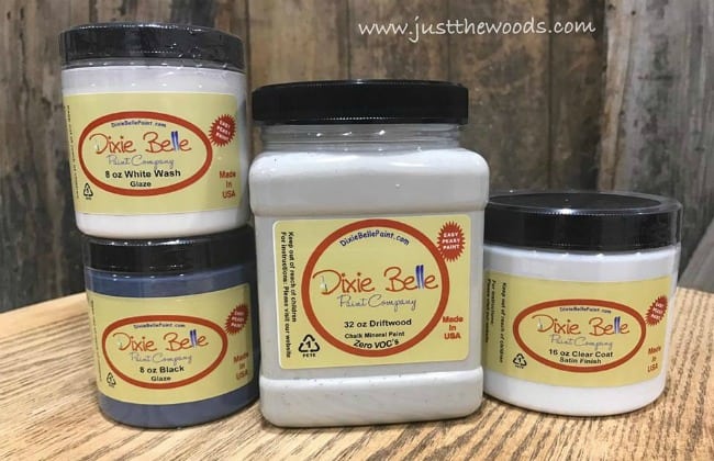 dixie belle paint, driftwood, chalk paint, non toxic paint, white wash, black glaze