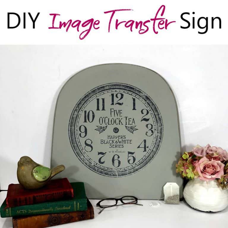 How to Create an Amazing DIY Image Transfer Sign