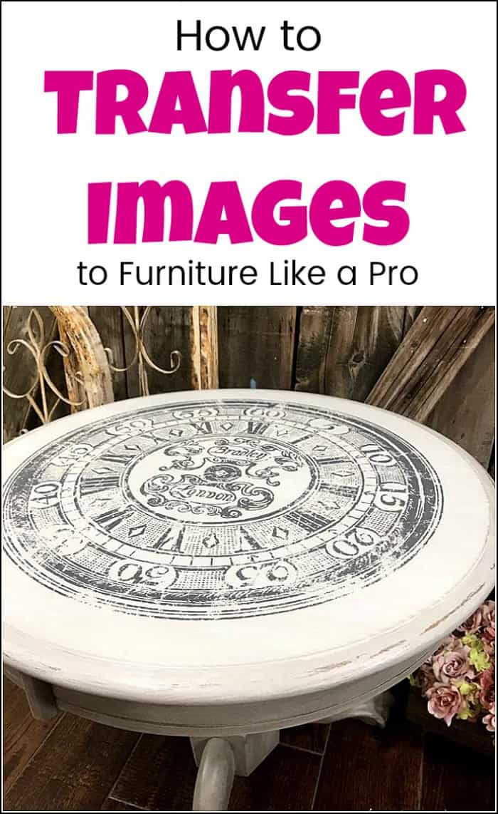 transfer images to wood, image transfer, how to transfer images to furniture, graphics transfer