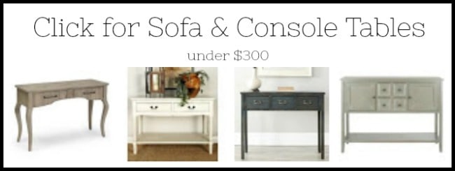 sofa tables for sale, console tables for sale, wayfair tables