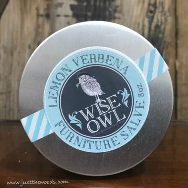 wise owl, lemon verbena, furniture salve