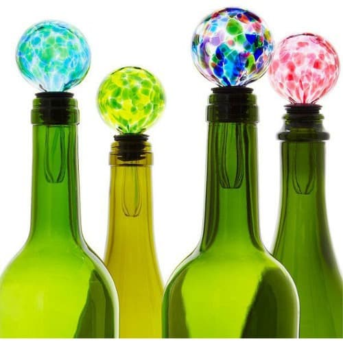 birthstone wine bottle stopper, wine lovers gifts, gift for wine lover