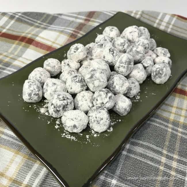 chocolate rum balls, chocolate truffles, rum ball recipe