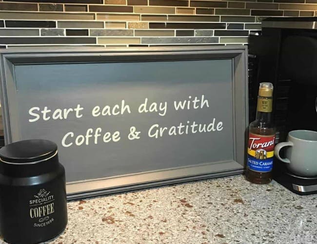 diy kitchen projects, diy kitchen project ideas, kitchen diy projects, diy coffee bar sign