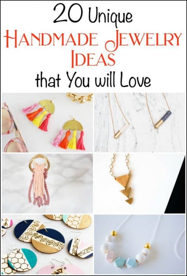 20 Unique Handmade Jewelry Ideas that You will Love