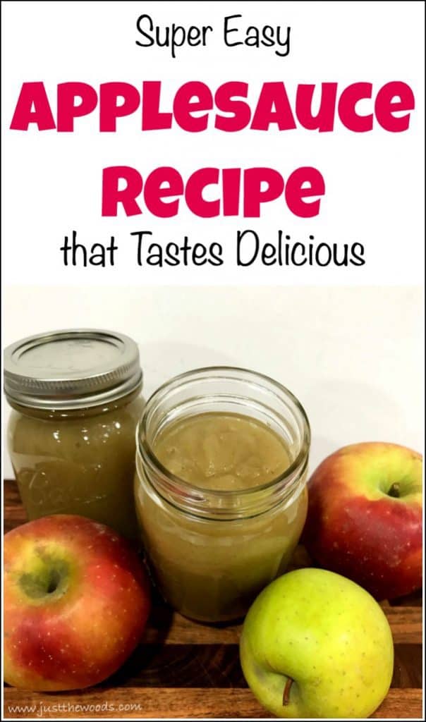 easy applesauce recipe, delicious natural applesauce, how to make applesauce