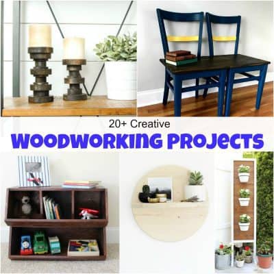 20+ Creative Beginner Woodworking Projects for the Serial DIYer